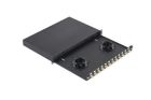 PANDUIT NKFD1W12BLDLC NK eDrawer with 12 Duplex LC Adapters - Blk-Phos