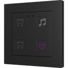 ZENNIO ZVIT55X4 Tastiera capacitiva Tecla55, 4 Tasti, custom