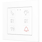 ZENNIO ZVITR55X6 RGB KEY 55 X6. CAPACITIVE BUTTON IN PC-