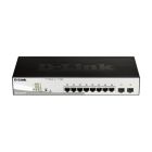 D-LINK DGS-1210-10P/E SWITCH 10 PT 1000 POE +2 MINIGBI