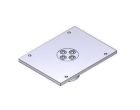 CAME SPARE PARTS 119RIG112 SHAFT MOUNTING PLATE - G12000