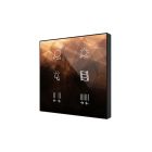 ZENNIO ZVIF6VT   Flat 6 Backlit capacitive touch switch, custom