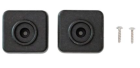 GT LINE KIN.1032 Coppia piedini di supporto neri per 5140