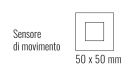 EKINEX EK-DQN-FNI Aurex motion sensor plate (ek-sn2-tp) - FENIX NTM - black ingo