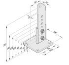 SOMMER S10755-00001 60/210 strut bracket