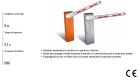 FAAC 104910 BARRIERA AUTOMATICA 230V  615 BPR STANDARD RAL 9006