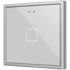 ZENNIO ZVIFR70X1S Flat RGB 70 X1. Pulsante capacitivo in vetro - Argento