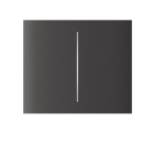 AJAX 83446 CenterButton (2-gang) vertical [55] ASP grey