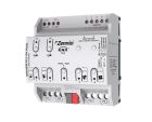 ZENNIO ZCL-FC010V MaxInbox FC 0-10V VALVE - 2 or 4-tube fan coil regulator with 0-10 DC valves and up to 4 fan speeds.