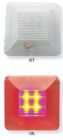 VIMO KRO604MRL 12-24V LED indicator with red fixed-flashing light