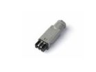 NICE 39.31.00 Connettore femmina Hirschmann Stak 3N grigio (da associare a 39.032)