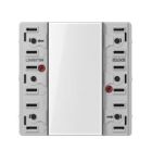 JUNG LS5093TSM F50 KNX button sensor module with acc. Universal integrated bus - 3 channels - mod. LS990