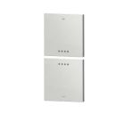 EKINEX EK-TQQ-GA_-EP2 Pack of 2 UV printed plastic buttons for EP2/EQ2 thermostats version 2019