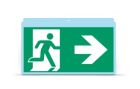 INIM FIRE OH330PNRL Panel with pictograms glued right-left direction (pack of 5 pcs.)