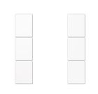 JUNG LS503TSAWW Key covers for sensor 3 channels F50- mod. LS990- alpine white