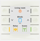 MDT BE-TAS86.02 Smart control panel 86 | .02 series
