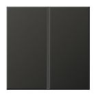 JUNG AL2402TSAAN Copritasti per modulo sensore 2 canali- mod. LS990- antracite