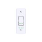 CDVI RTE002F PULSANTE SLIM IN PLASTICA DA INCASSO