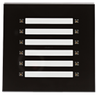 MDT SCN-GLED1S.01 KNX LED display, black SCN-GLED1S.01