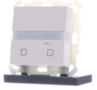 MDT SCN-BWM63T.02 White/gloss studio motion detector - 180° motion sensor for home automation