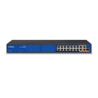 ELMO SW03 Industrial PoE switch with 15 Megabit PoE+ ports