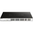 D-LINK DGS-1210-28P/E SWITCH 24POE PT 10/100/1000+4 MG