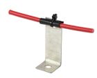 ARITECH FIRE ACA-BL05-100 L-shaped fastening clip in galvanized steel L=50mm