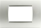 MAPAM 8003-04 Placca Tecnopolimero Art 8003-4 3P Grigio Chiaro
