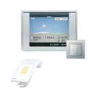 ELSNER 60127 WS1000 Sistema di controllo dell'edificio in alluminio color-8 per 8 azionamenti 230 V