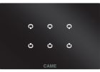 CAME 67600490 OH/6ITC BK MOD.6 ING.SU BLACK PLATE