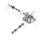 ROGER SPARE PARTS RS1601 WAY SERIES SLOW SHAFT WITH SCREW