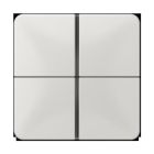 JUNG CD404TSALG Key cover for sensor 4 channels - mod. CD 500- light grey