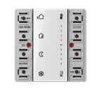 JUNG LS5178TSM F50 KNX button thermostat module with acc. Standard integrated bus - 2 channels - mod. LS990