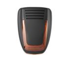 VENITEM 23.23.11 Sirena MOSE LSP LUX nero opaco/ arancio EN50131-4 con sistema antischiuma anti-shock a doppio micro contro gli urti violenti, faretti e antiperforazione