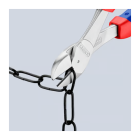 KNIPEX 74 05 250 Tronchese laterale per meccanica