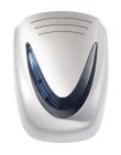 VENITEM 23.28.08 MURANO L pearl white/smoked siren EN50131-4