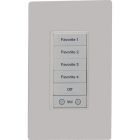 ELAN KEY PAD GKP7 Keypad Controller, 10 extra buttons, White