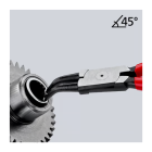 KNIPEX 44 31 J22 Pinza per anelli di sicurezza