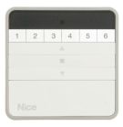 NICE W1 Trasmettitore a parete per il controllo di 1 sistema di carichi elettrici