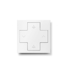 LUNATONE 86459793-W16-NFC configurable 4 button switch plate white RAL9016,