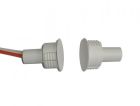 VIMO CINSD122I Inertial + recessed magnetic contact for metal frames. Cable output downwards