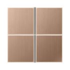 JUNG BRG2404TSA Copritasti per modulo sensore 4 canali, mod. LS990