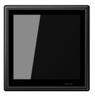 JUNG LS459D1SSWM KNX LS TOUCH environmental controller with single plate