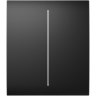 AJAX 52180 CenterButton (2-gang) [55] ASP black