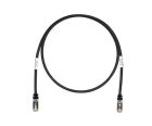 PANDUIT STP6X20MBL Copper Patch Cord- Cat 6A- Black S/FTP Cable- 20 meters
