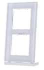 MDT BE-GTR2W.01 KNX double glass frame, white BE-GTR2W.01