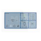 MDT BE-GTS06TW.01S 6-inch Smart secure KNX keyboard, glass, white