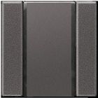 JUNG AL2071NABSAN Sensore a tasti 1 canale Standard- per accoppiatore bus KNX 2070U e radiotrasmettitore 40FW- Modelli in metallo- antracite