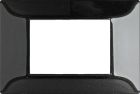 MAPAM 6003-19 Gem 6003-19 3P Black Glitter Technopolymer Plate