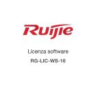 RUIJIE RG-LIC-WS-16 16 Managed APs or 32 Wall AP Upgrade License Pack(